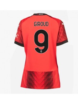 Billige AC Milan Olivier Giroud #9 Hjemmedrakt Dame 2023-24 Kortermet